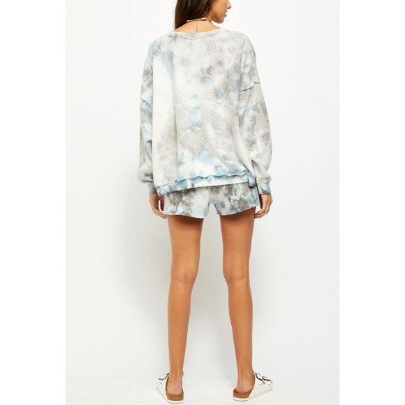 🎉LAST CHANCE🎉 NWT Free People Kelly Washed Set / Ocean - Picture 2 of 8